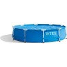 Kit Piscine hors sol tubulaire INTEX - Frame - 304,8 x 76,2 cm - Ronde