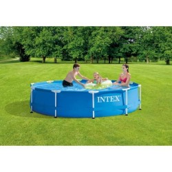 Kit Piscine hors sol tubulaire INTEX - Frame - 304,8 x 76,2 cm - Ronde