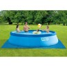 Kit Piscine hors sol autoportée INTEX Easy Set - 457,2 x 106,68 cm - Ronde (Avec bâche, échelle, tapis de sol et un kit filtr