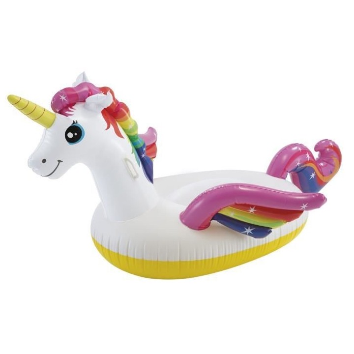 INTEX Bouée gonflable Licorne Magique a Chevaucher