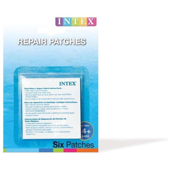 INTEX Rustine de réparation 49cm²