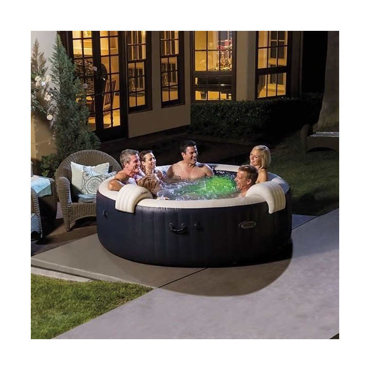 Spa gonflable - PureSpa Blue Navy - 6 places de Intex