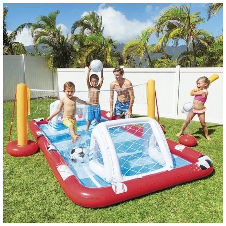 Aire de jeux Gonflable Multi-sports - Jeux d'eau - INTEX - 57147NP