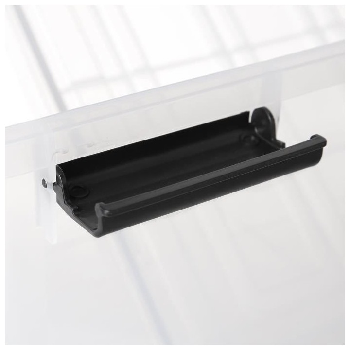 IRIS OHYAMA Lot de 4 boîtes de rangement - Hermétiques - 50 L - avec