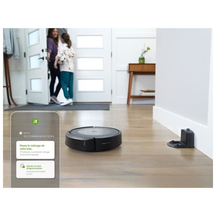 iRobot Roomba i3152 - Aspirateur robot - Bac 0,4L - Batterie Lithium-i