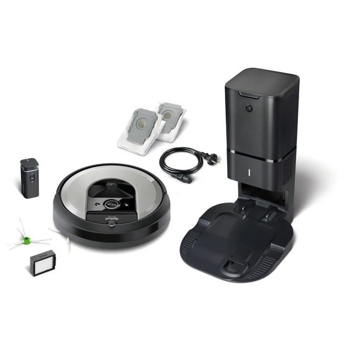 iRobot Roomba i7+ - Aspirateur robot Connecté - Batterie Lithium-iOn