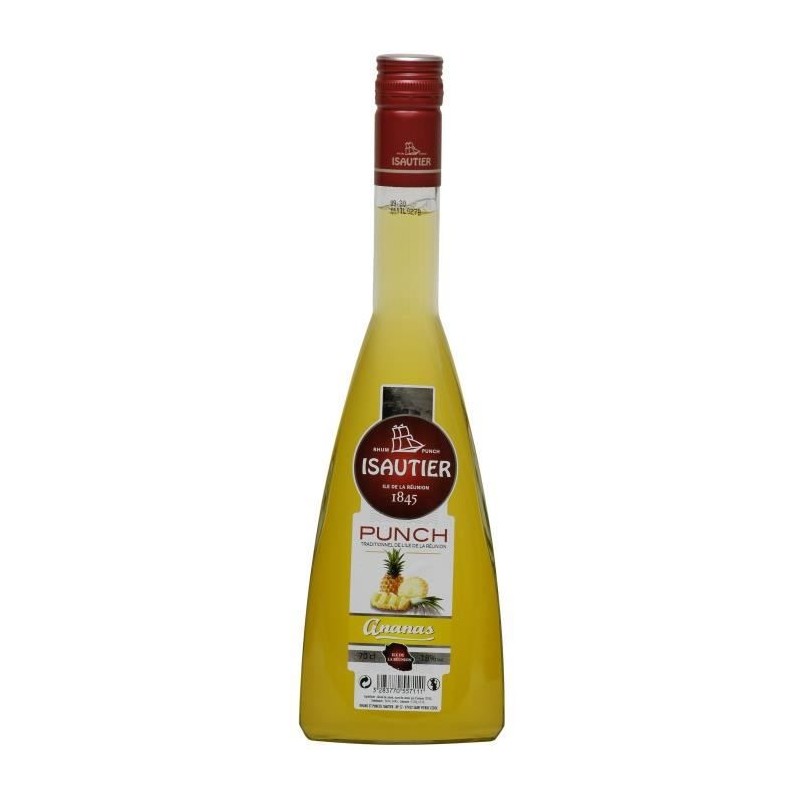 Isautier - Punch Ananas - 18,0% Vol. - 70 cl