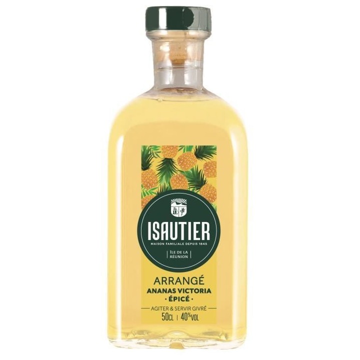 Isautier - Rhum arrangé Ananas Victoria - 40,0% Vol. - 50 cl
