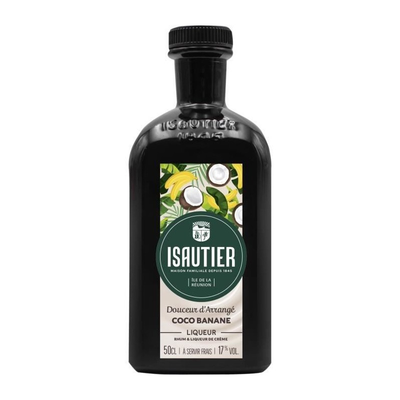 Isautier - Douceur d'arrangé Banane Coco - 17,0% Vol. - 50 cl