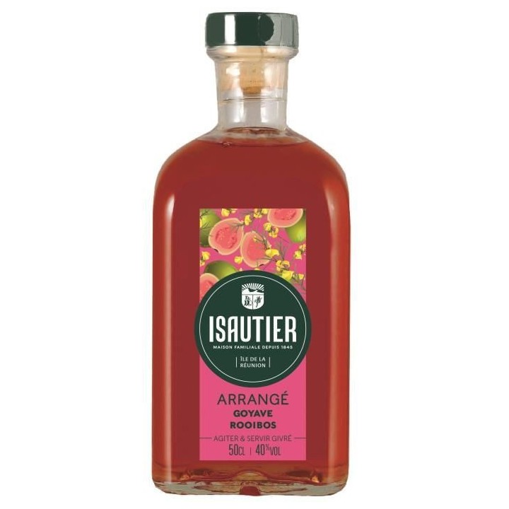 Rhum Isautier - Arrangé Goyave Rooibos - Rhum arrangé - La Réunion