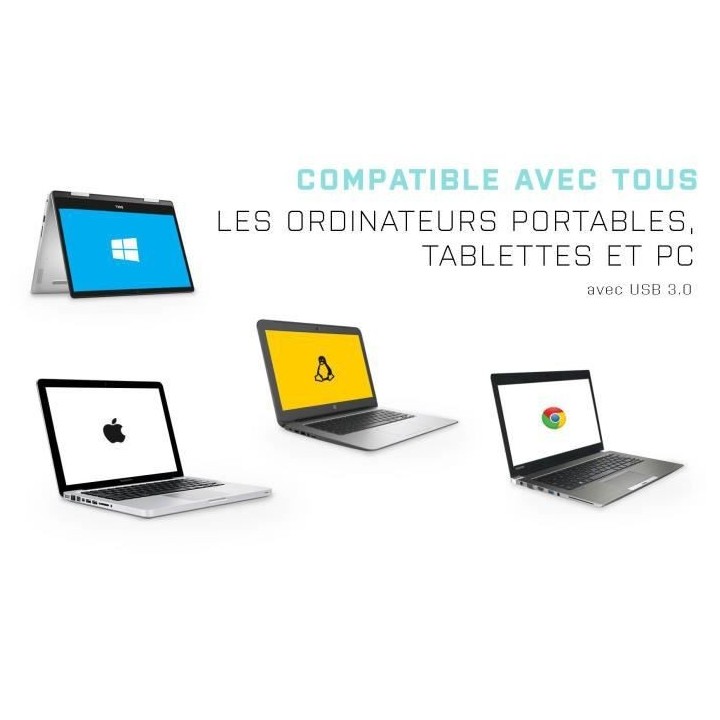 i-tec - USB 3.0 Métal GLAN Ethernet Adapatateur