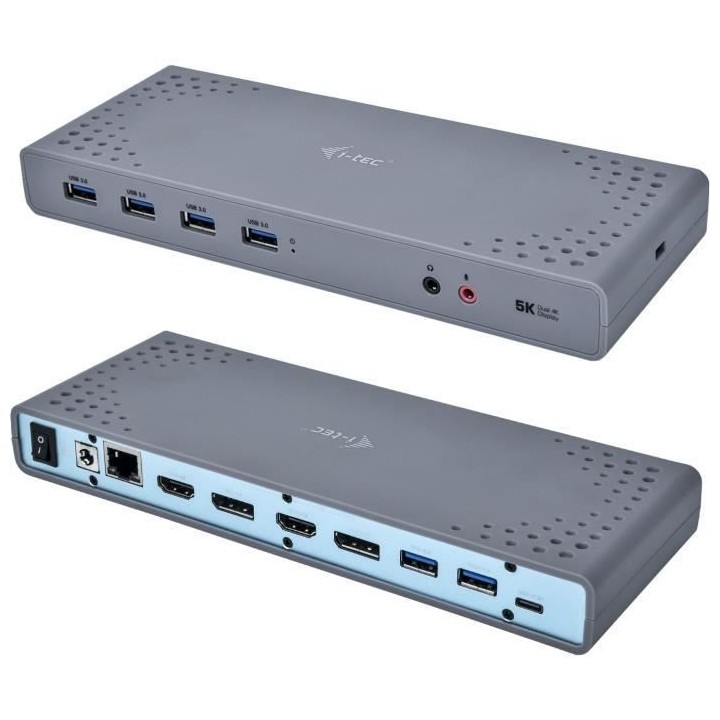 i-tec - USB 3.0/USB-C Station d'accueil Universelle 5K/2x4K
