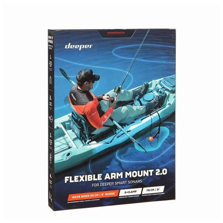 DEEPER Bras Fixation Sonde Flexible Gen2