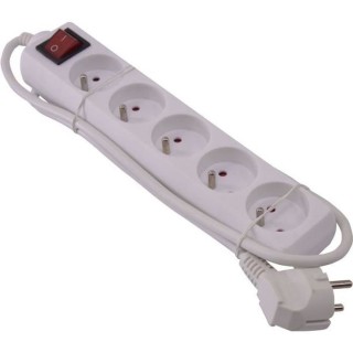 I-WATTS Bloc multiprise 5 prises avec interrupteur