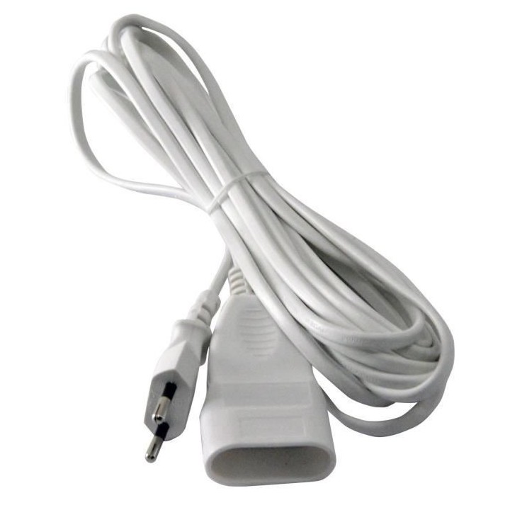 I-WATTS Rallonge électrique 5m 2x0,75mm