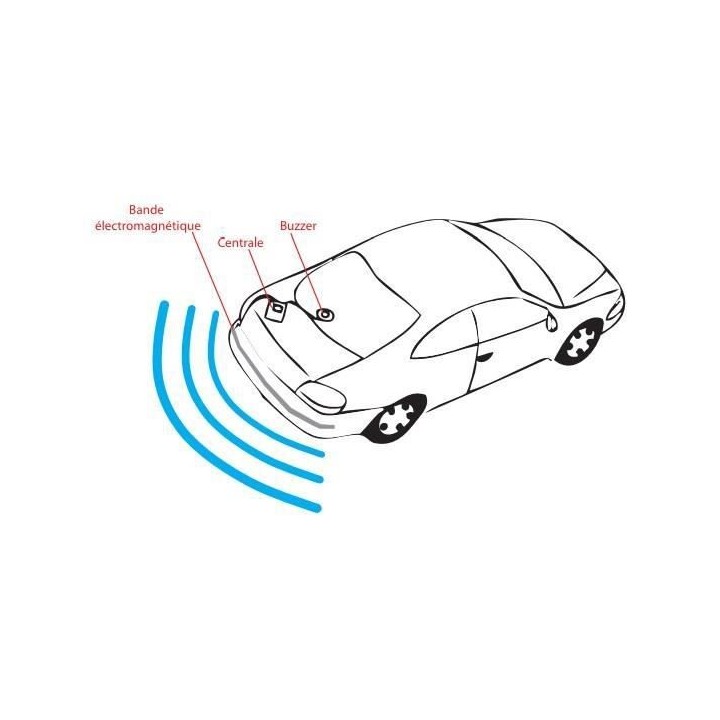 BEEPER Radar de Recul Electromagnétique REM101