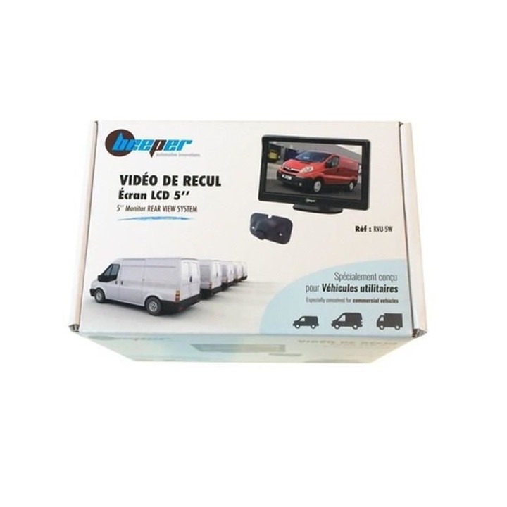 BEEPER Kit Caméra de Recul RVU-5W