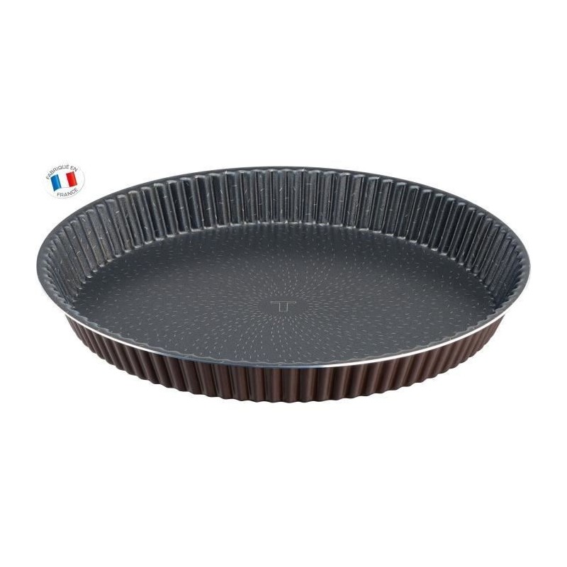 TEFAL SUCCESS Jeu de 4 tartelettes J1608102 diametre 11 cm marron