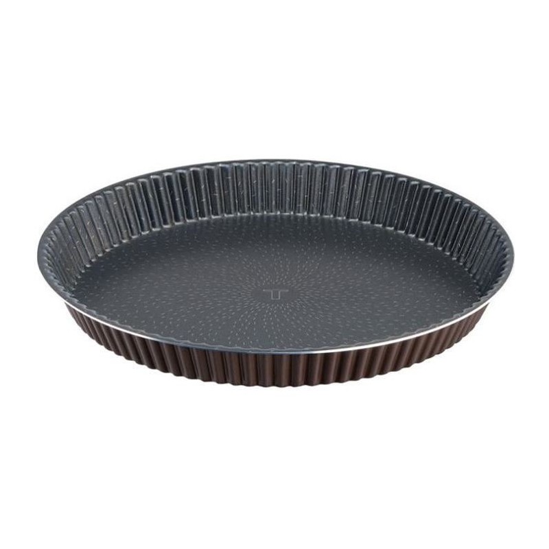 TEFAL SUCCESS Moule a tarte J1608402 diametre 30 cm marron