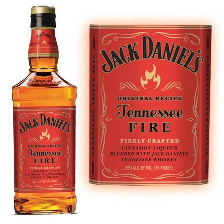 Jack Daniel's Tennessee fire 70 cl 35%