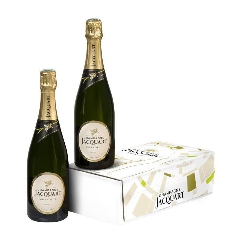 Coffret Champagne Jacquart Mosaique Brut - 2 x 75 cl