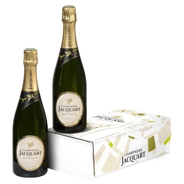 Coffret Champagne Jacquart Mosaique Brut - 2 x 75 cl