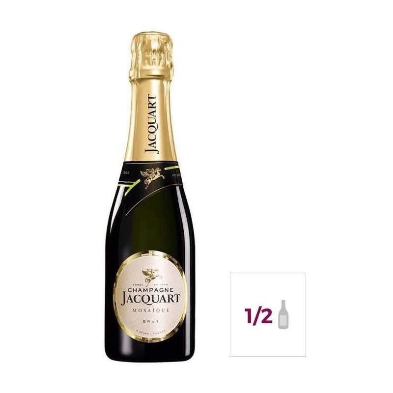 Champagne Jacquart Brut Mosaique - 37,5 cl demi-bouteille