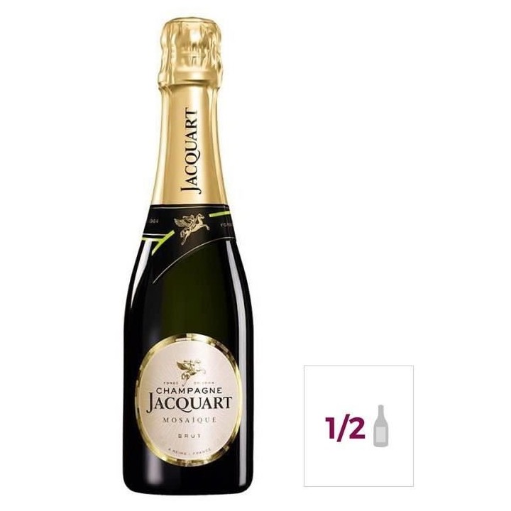Champagne Jacquart Brut Mosaique - 37,5 cl demi-bouteille