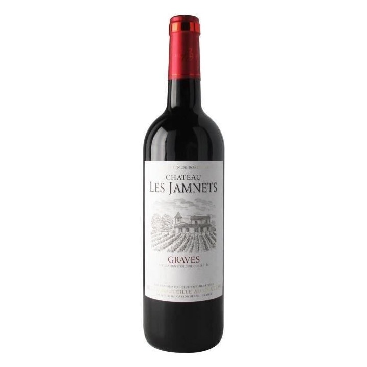 Château Les Jamnets 2017 Graves - Vin rouge de Bordeaux