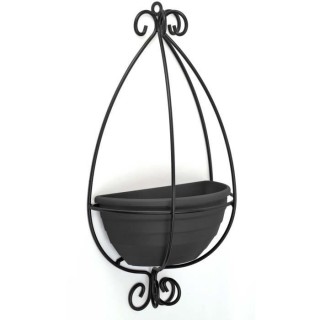 JANY FRANCE Applique murale Arcade PM + 1/2 coupe - Gris anthracite