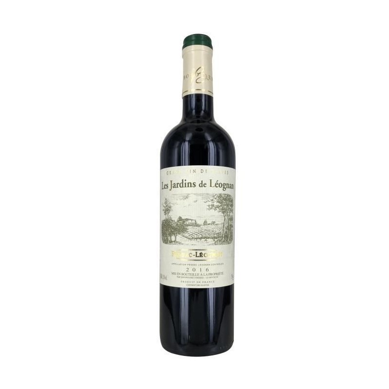 Les Jardins de Léognan 2016 Pessac Léognan - Vin rouge de Bordeaux