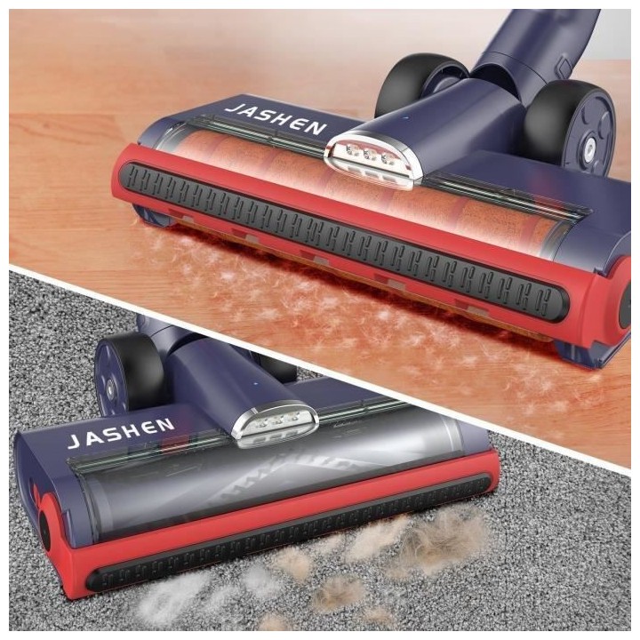JASHEN D18 Aspirateur balai sans Fil - 250W - 3 Vitesses sélectionnab