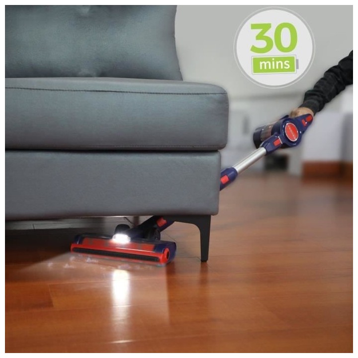 JASHEN D18 Aspirateur balai sans Fil - 250W - 3 Vitesses sélectionnab