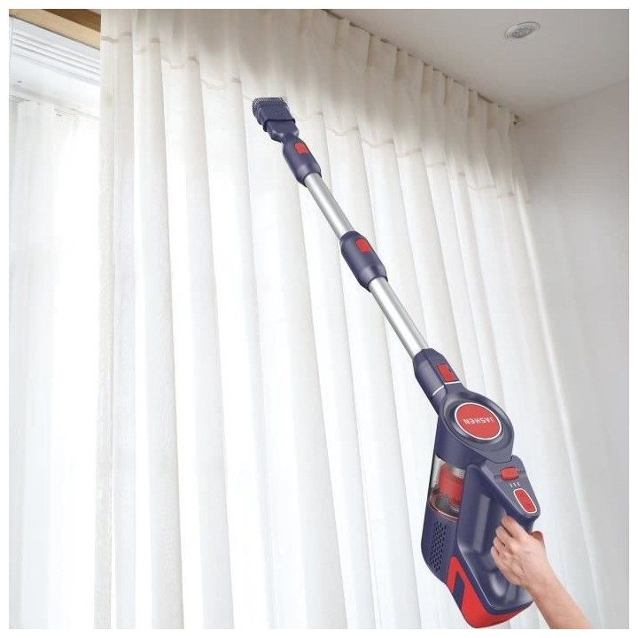 JASHEN D18 Aspirateur balai sans Fil - 250W - 3 Vitesses sélectionnab