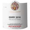 Jean Bouchard 2016 Givry - Vin rouge de Bourgogne - Tastevinage