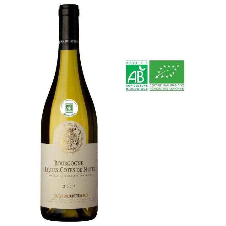 Jean Bouchard 2017 Bourgogne Hautes-Côtes de Nuits - Vin blanc de Bou