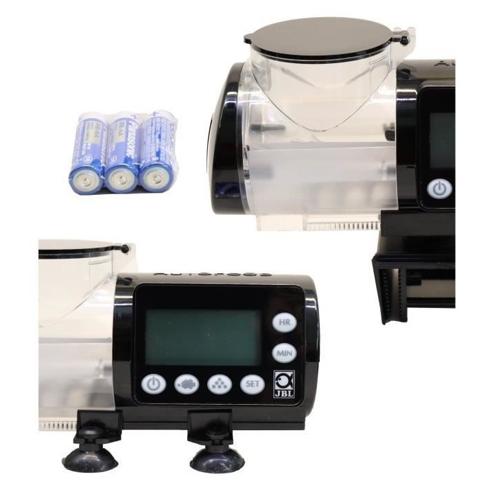 JBL Distributeur automatique de nourriture - Pour poisson d'aquarium -