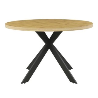 Table a manger - Ronde - Scandinave - CESAME - L 120 x P 75 x H 69 cm