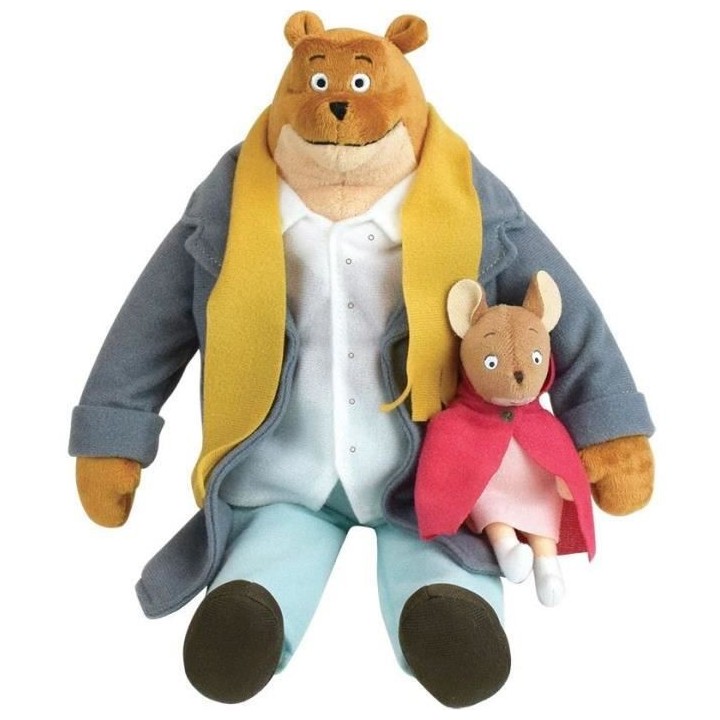 JEMINI Ernest&Celestine Peluche Ernest +/- 31cm