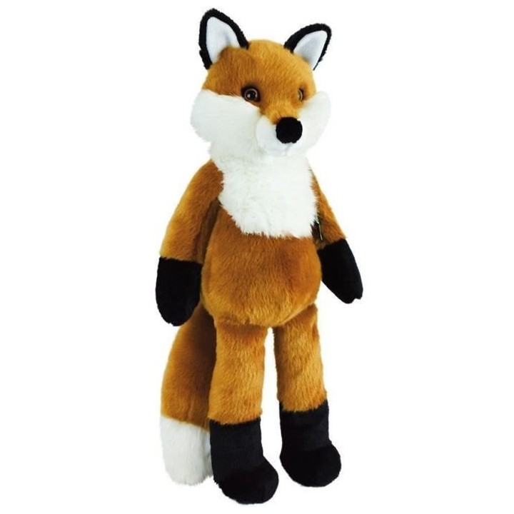 TOODOO Peluche renard toute douce ± 65 cm