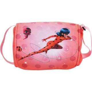 JEMINI Miraculous Sac besace a bandouliere Lady Bug +/- 26 cm - Pour e