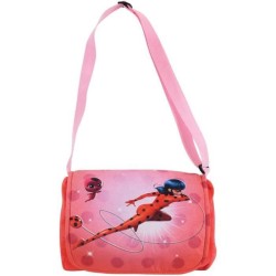 JEMINI Miraculous Sac besace a bandouliere Lady Bug +/- 26 cm - Pour enfant