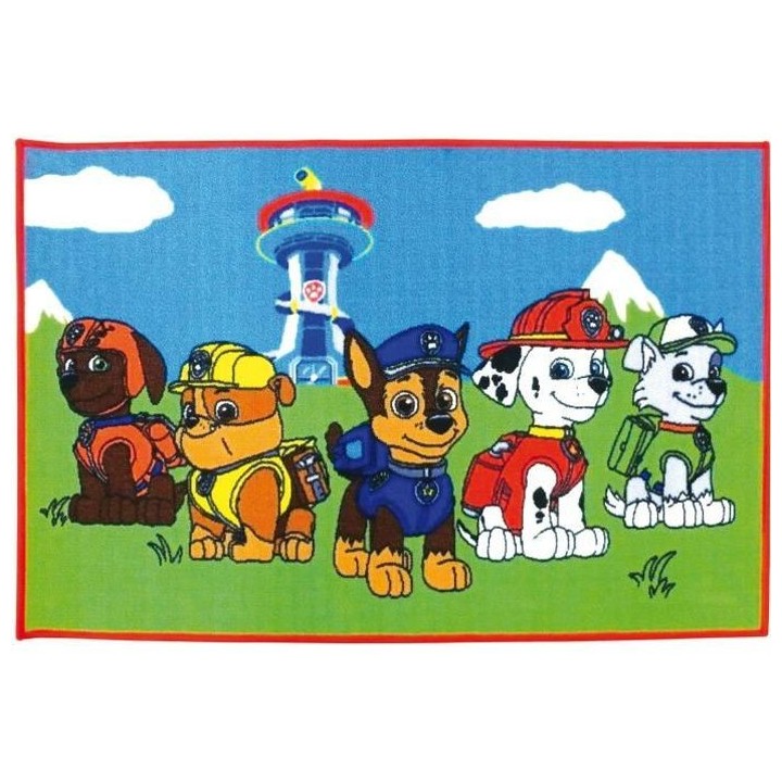 Fun House Pat Patrouille tapis 120x80 cm pour enfant