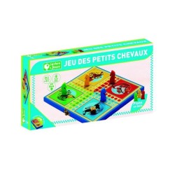 Jeu des petits chevaux - coffret en bois - l'Arbre a jouer - 66340