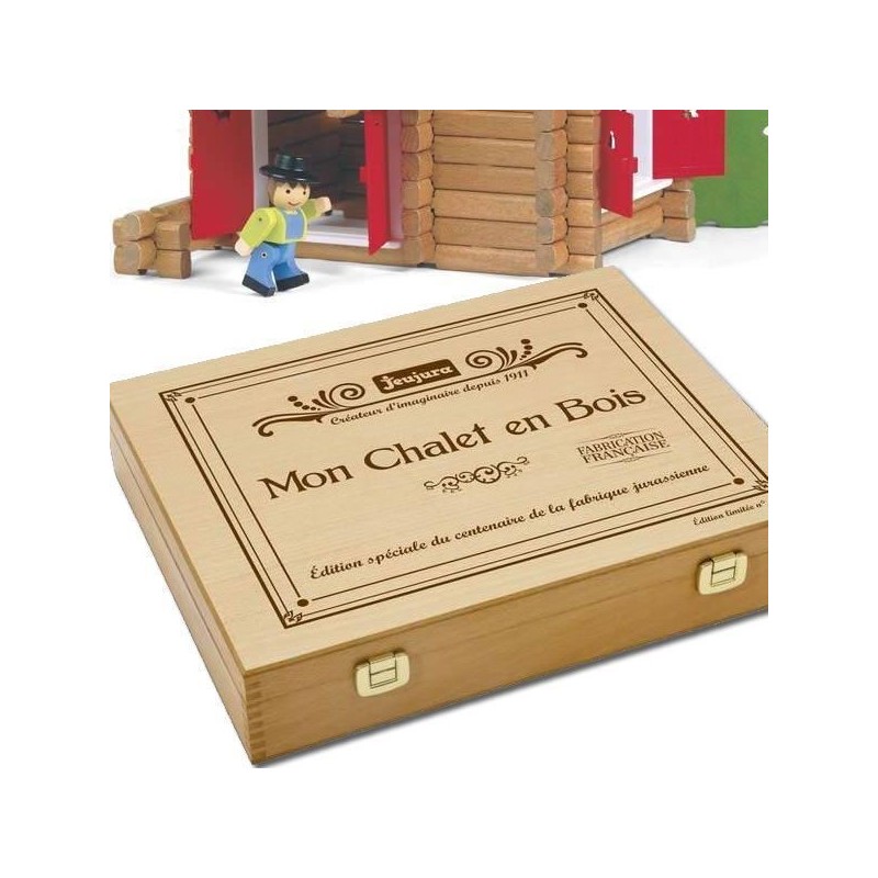 JEUJURA Coffret collector 100 ans - Châlet 135 pieces