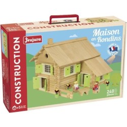 JEUJURA Maison en rondins -...