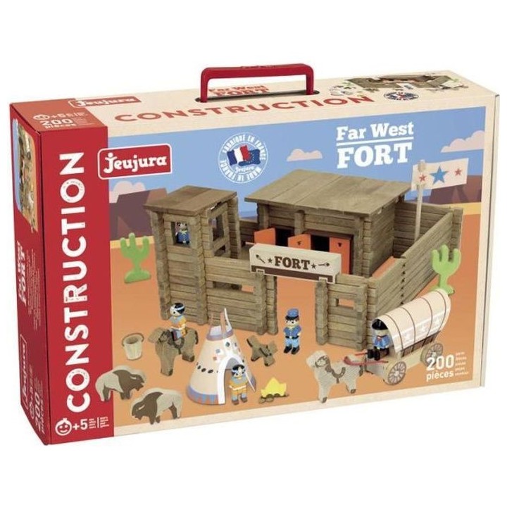 JEUJURA Far West Fort et Indiens - 200 pieces