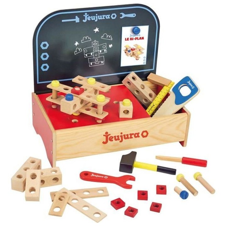 JEUJURA Etabli de table en bois