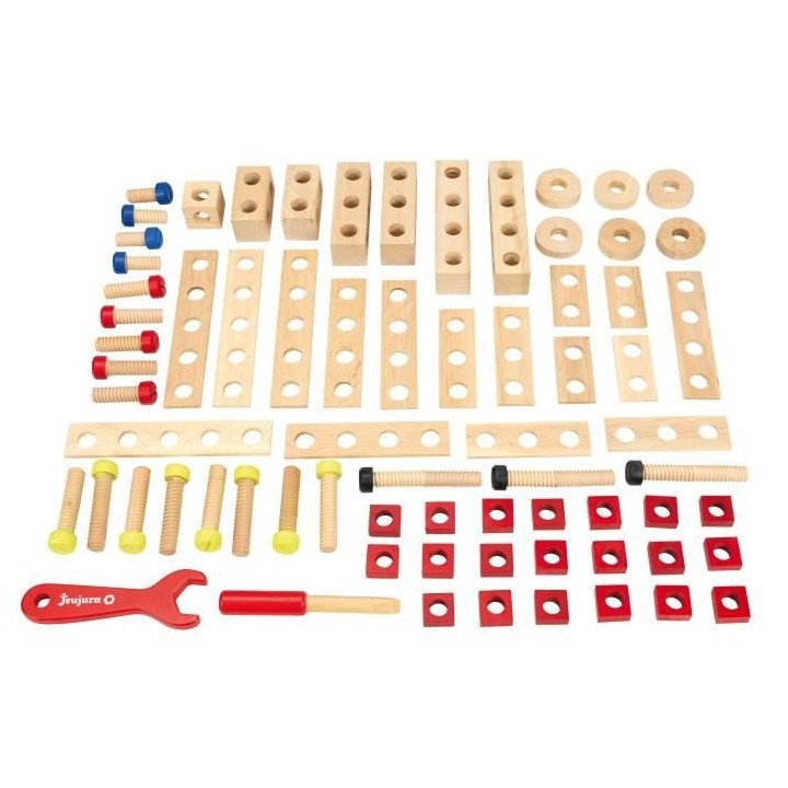 JEUJURA Baril établi - 70 pieces pour bricoler