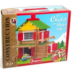 JEUJURA - Mon Chalet en Bois, 135 pieces